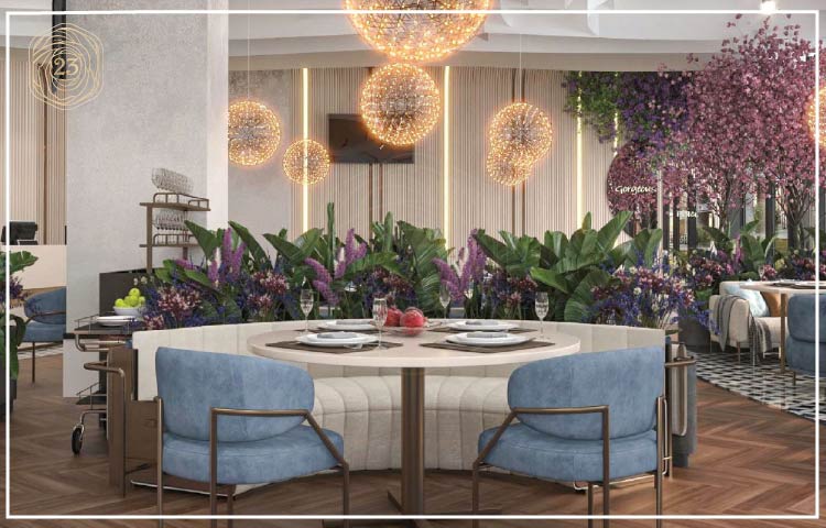 Restaurant Interior Design in Saudi Arabia 3 Restaurant Interior Design in Saudi Arabia