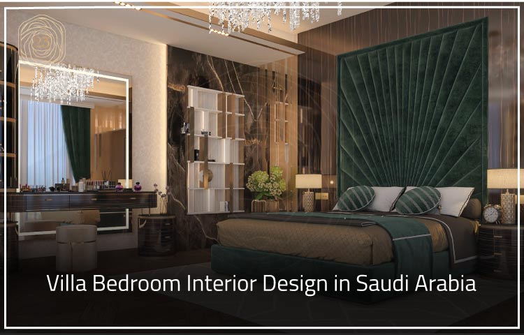 Villa Bedroom Interior Design in Saudi Arabia