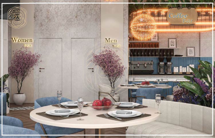 تصميم ديكور المطاعم في السعودية