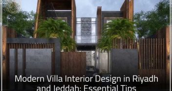 Modern Villa Interior Design in Riyadh and Jeddah Essential Tips