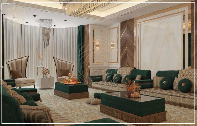 أفضل شركة تصميم ديكور فلل فاخرة