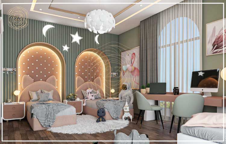 أفضل شركة تصميم ديكور فلل فاخرة