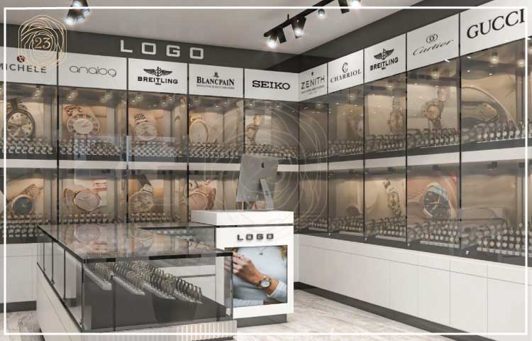 Introduction to Luxury Watch Shop Interior Design in Istanbul