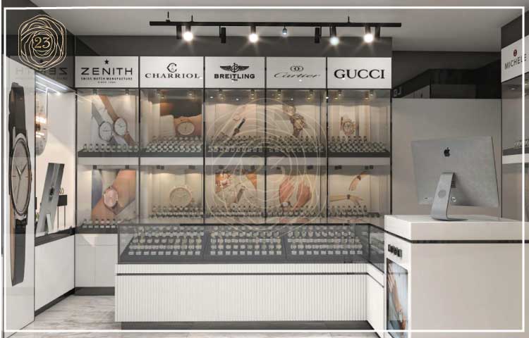 Introduction to Luxury Watch Shop Interior Design in Istanbul