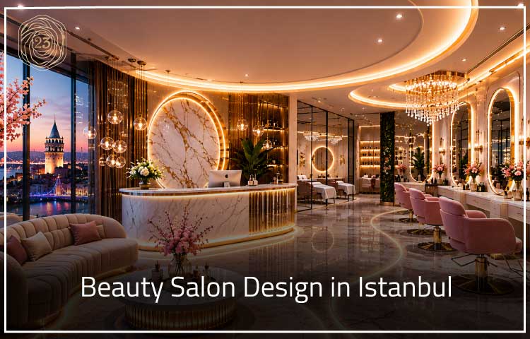 Beauty Salon Design in Istanbul