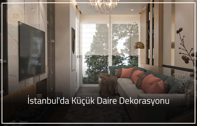 İstanbul'da Küçük Daire Dekorasyonu