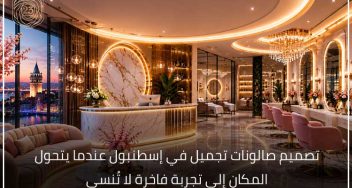 تصميم صالونات تجميل في إسطنبول عندما يتحول المكان إلى تجربة فاخرة لا تُنسى