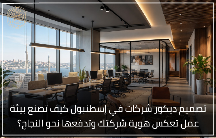 تصميم ديكور شركات في إسطنبول كيف تصنع بيئة عمل تعكس هوية شركتك وتدفعها نحو النجاح؟