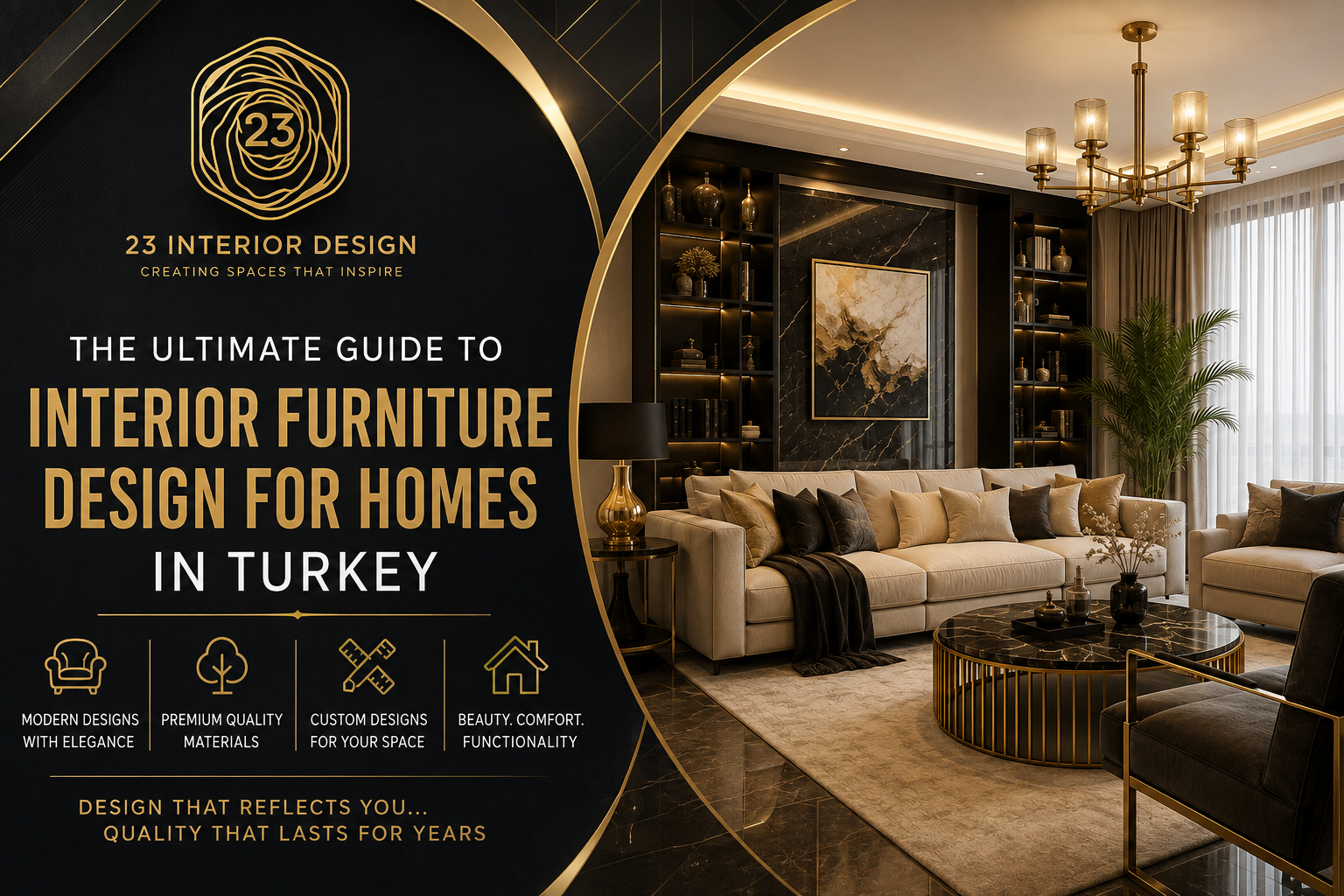 Home Interior Furniture Design in Turkey